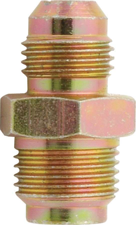 Allstar Fitting Adapter Straight 6 AN Male to 5/8"-18 Inverted Flare Male Steel Cadmium Power ALL48215