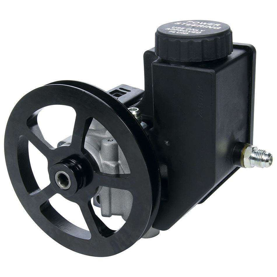 Allstar Power Steering Pump GM Type 2 3 gpm 1300 psi Integral Reservoir / V-Belt Pulley Kit ALL48245