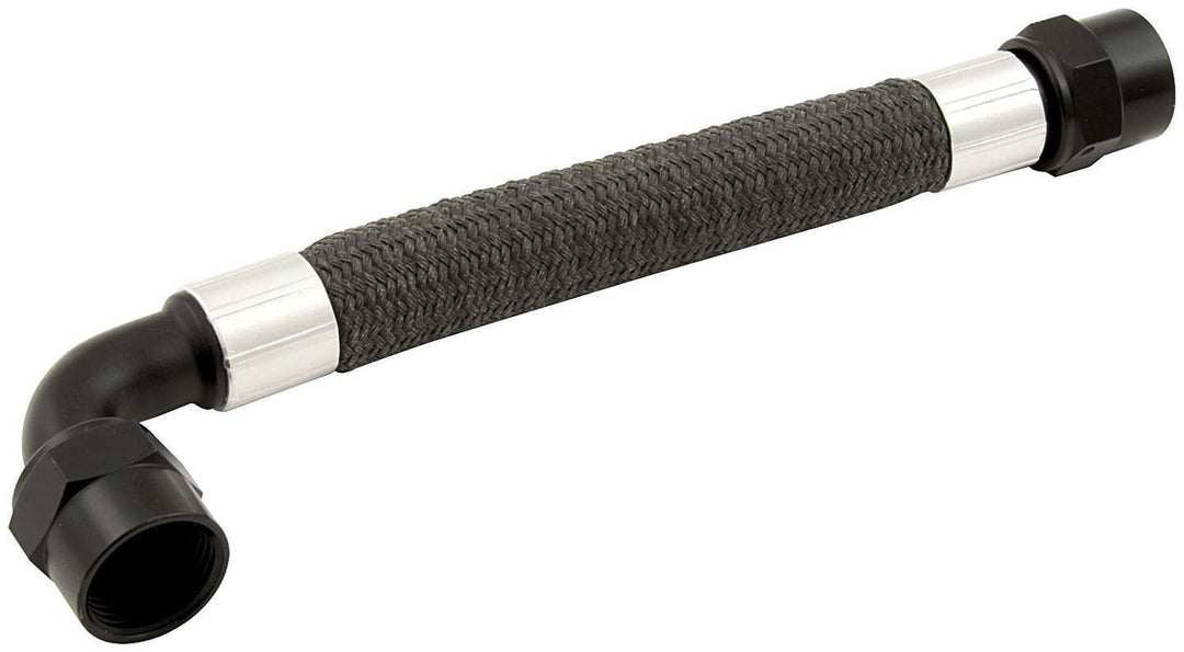 Allstar Power Steering Hose 10 AN 90 Degree / Straight Hose Ends 9" KSE Gen2 Steering Box ALL48262