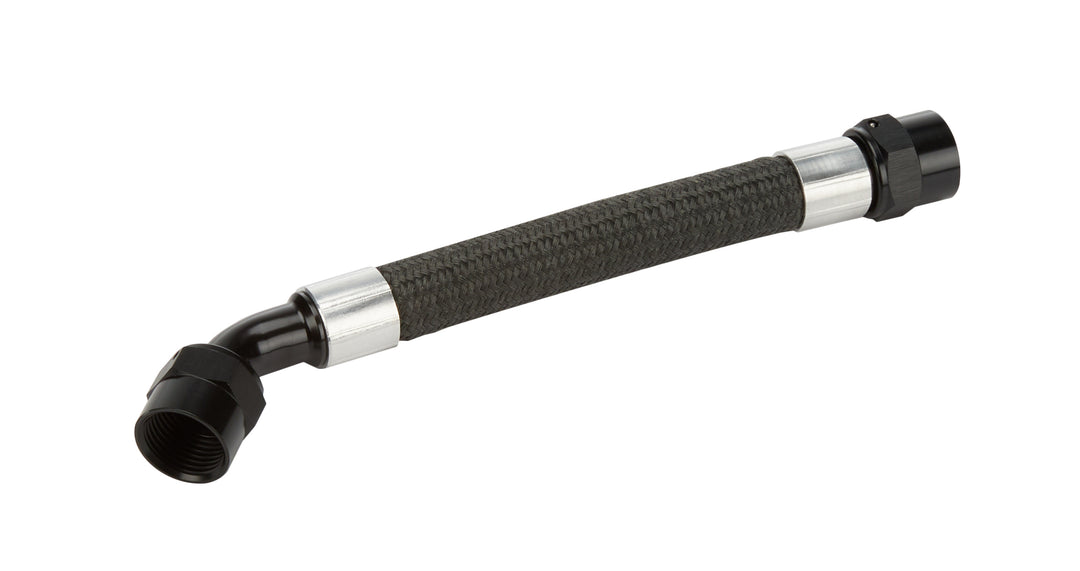 Allstar Power Steering Hose 10 AN 45 Degree / Straight Hose Ends 9" KSE Gen2 Steering Box ALL48263