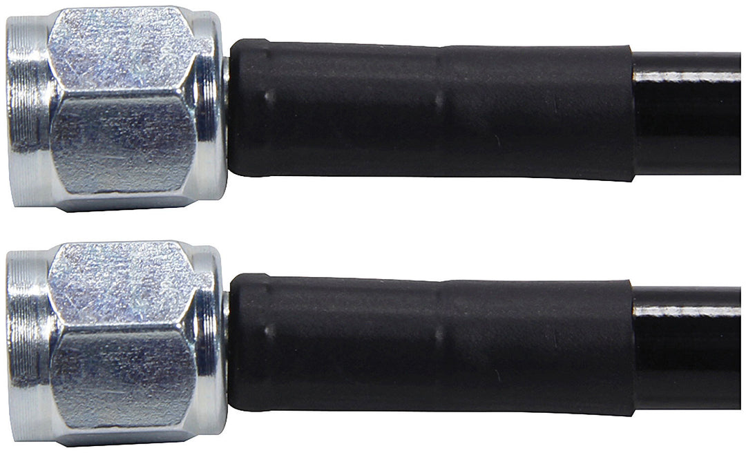 Allstar AN Hose Assembly 32" 3 AN Hose 3 AN Straight Female to 3 AN Straight Female Steel ALL48430-32