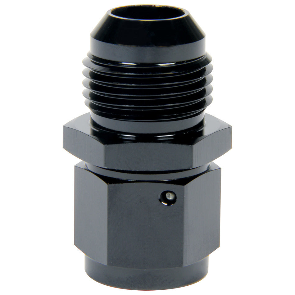 Allstar Fitting Adapter Straight 3 AN Female Swivel to 4 AN Male Aluminum Black Anodized ALL49750