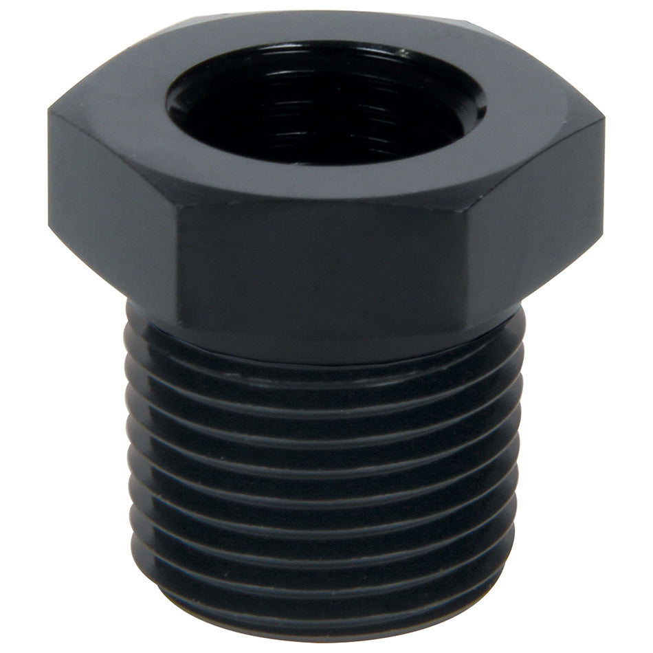Allstar Fitting Bushing 1/4" NPT Female to 3/4" NPT Male Aluminum Black Anodized ALL49776