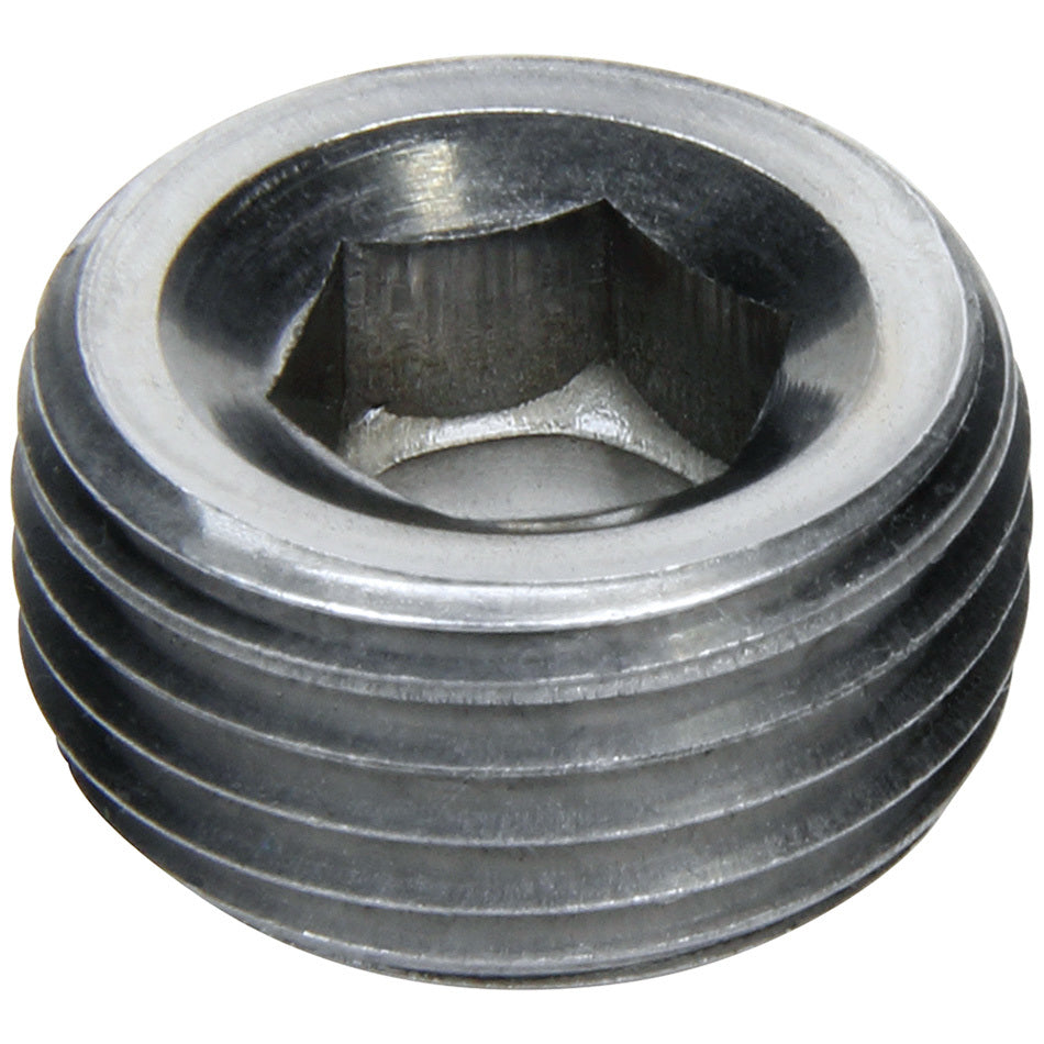 Allstar Fitting Plug 1/2" NPT Allen Head Steel Zinc Oxide ALL49814