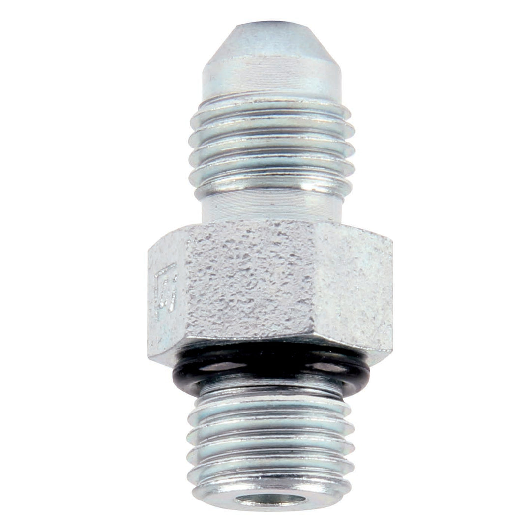 Allstar Fitting Adapter Straight 4 AN Male to 4 AN Male O-Ring Steel Zinc Oxide Pair ALL50032