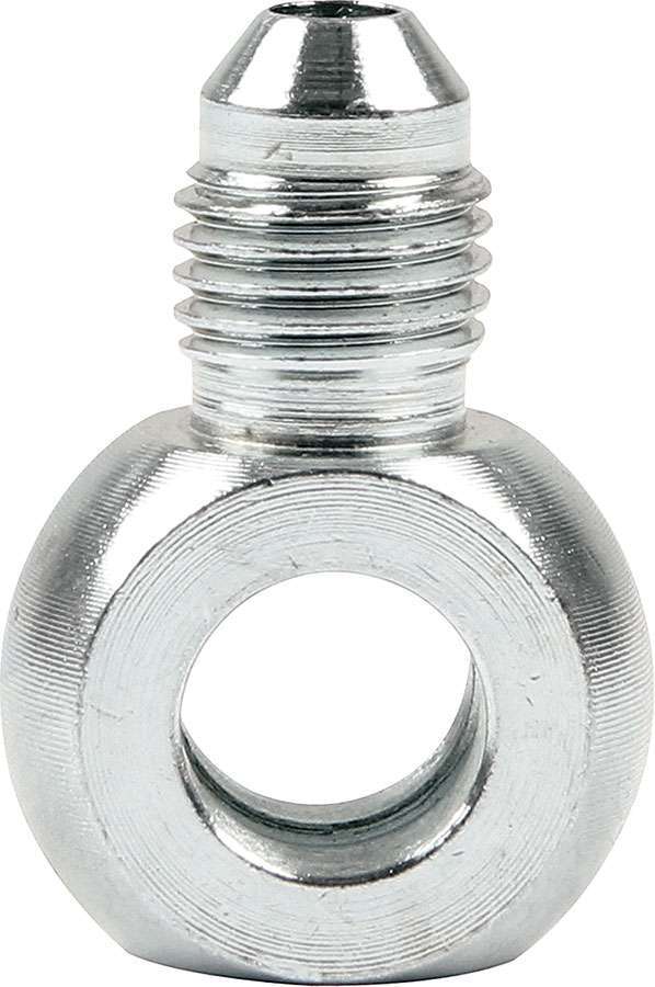 Allstar Fitting Adapter Banjo Straight 3 AN Male to 3/8" Banjo Steel Zinc Oxide Pair ALL50060
