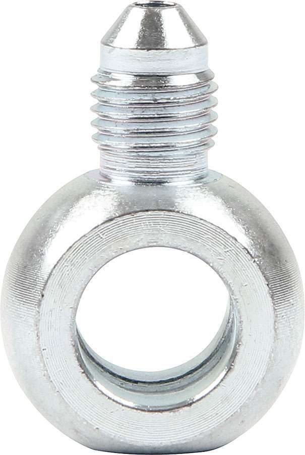 Allstar Fitting Adapter Banjo Straight 3 AN Male to 7/16" Banjo Steel Zinc Oxide Pair ALL50062