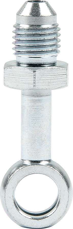 Allstar Fitting Adapter Banjo Straight 4 AN Male to 10 mm Banjo Extended Steel Zinc Oxide Pair ALL50066