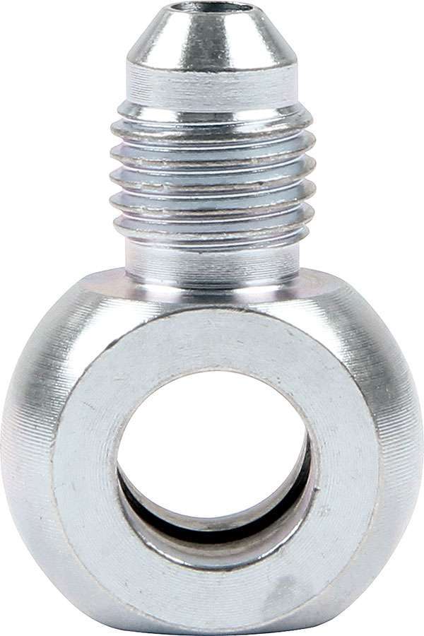 Allstar Fitting Adapter Banjo Straight 4 AN Male to 10 mm Banjo Steel Zinc Oxide Pair ALL50068