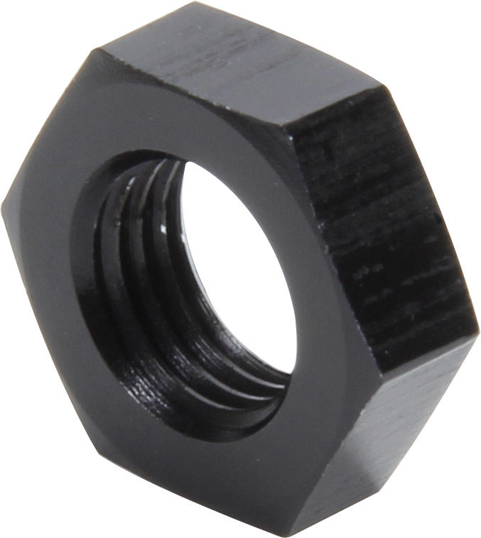Allstar Bulkhead Fitting Nut 4 AN Aluminum Black Anodized Set of 10 ALL50099-10