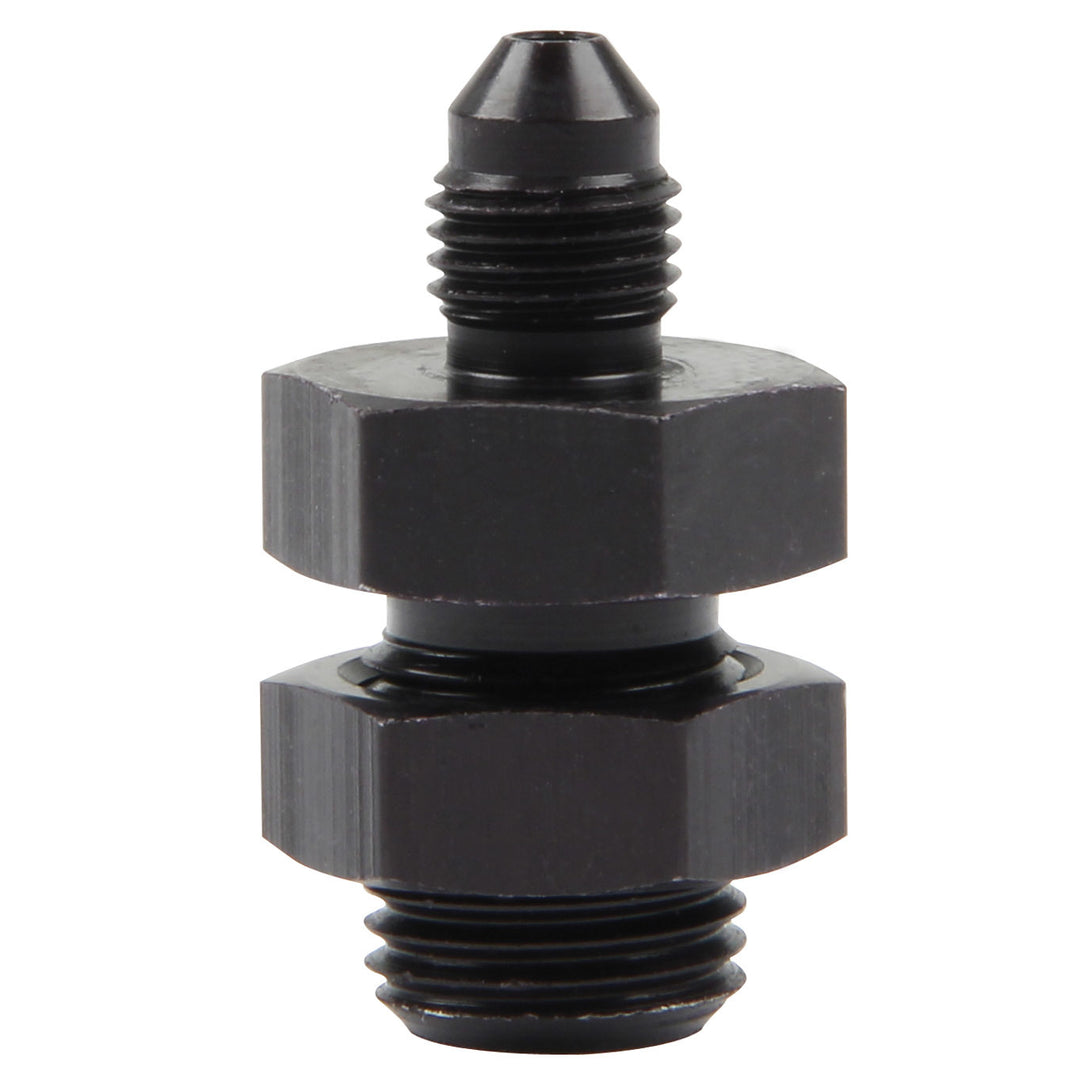 Allstar Brake Line Adapter Bulkhead 3 AN Male to 3/8"-24 Inverted Flare Male Set of 10 ALL50104-10
