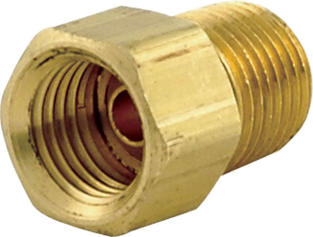 Allstar Fitting Adapter Straight 3/8"-24 Inverted Flare Female to 1/8" NPT Male Set of 50 ALL50120-50