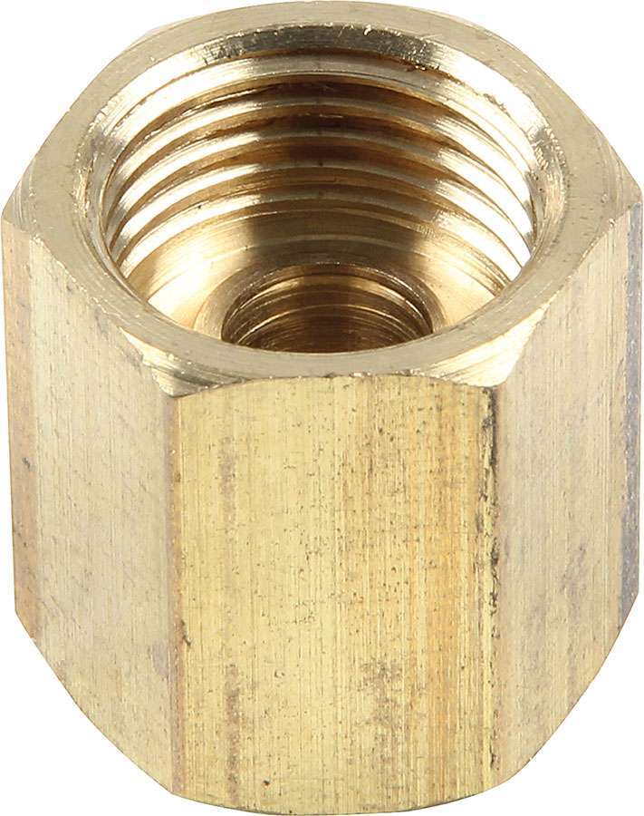 Allstar Fitting Adapter Straight Dual 5/8"-18 Inverted Flare Female Brass Natural Set of 4 ALL50133