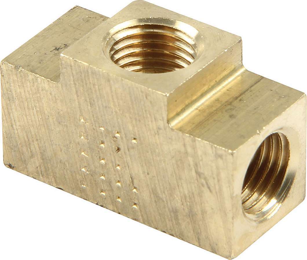 Allstar Fitting Adapter Tee 3 Way 3/8"-24 Inverted Flare Female Brass Set of 20 ALL50136-20