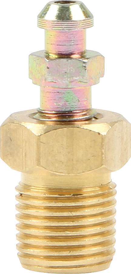 Allstar Bleeder Screws 1/8" NPT Brass Natural Set of 4 ALL50180