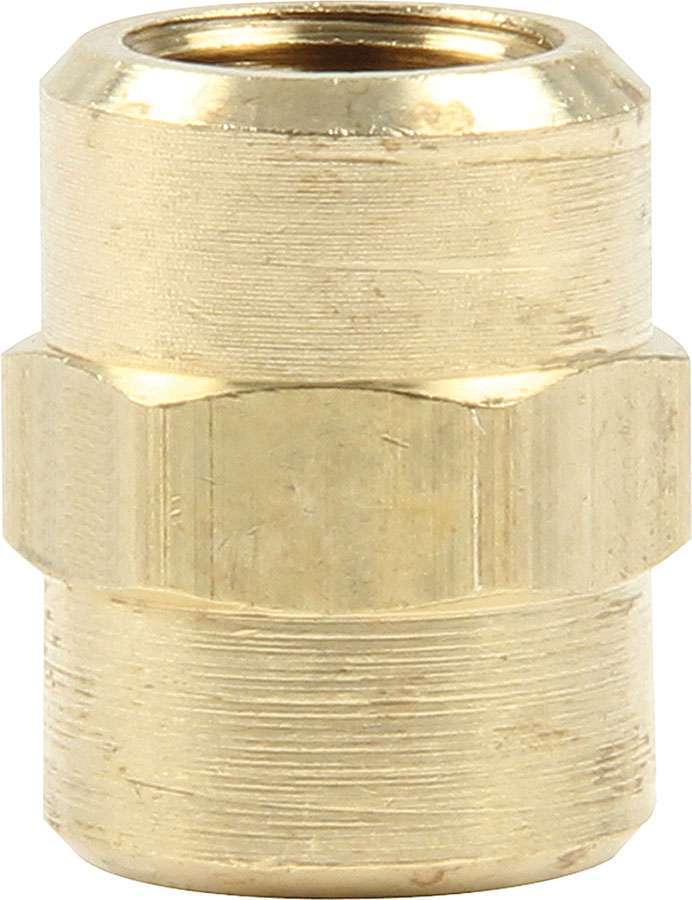 Allstar Fitting Adapter Straight 1/8" NPT Female to 1/8" NPT Female Brass Natural Set of 4 ALL50185