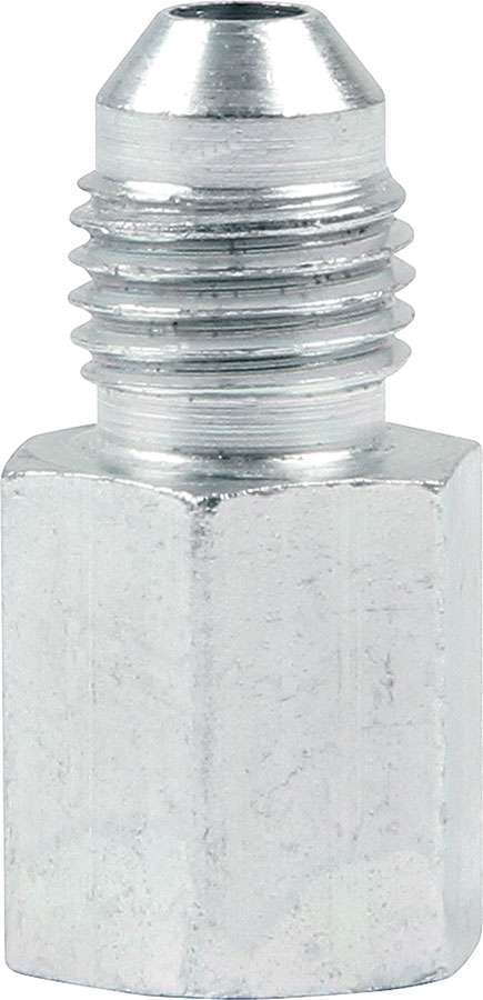 Allstar Fitting Adapter Straight 1/8" NPT Female to 3 AN Male Steel Zinc Oxide ALL50199