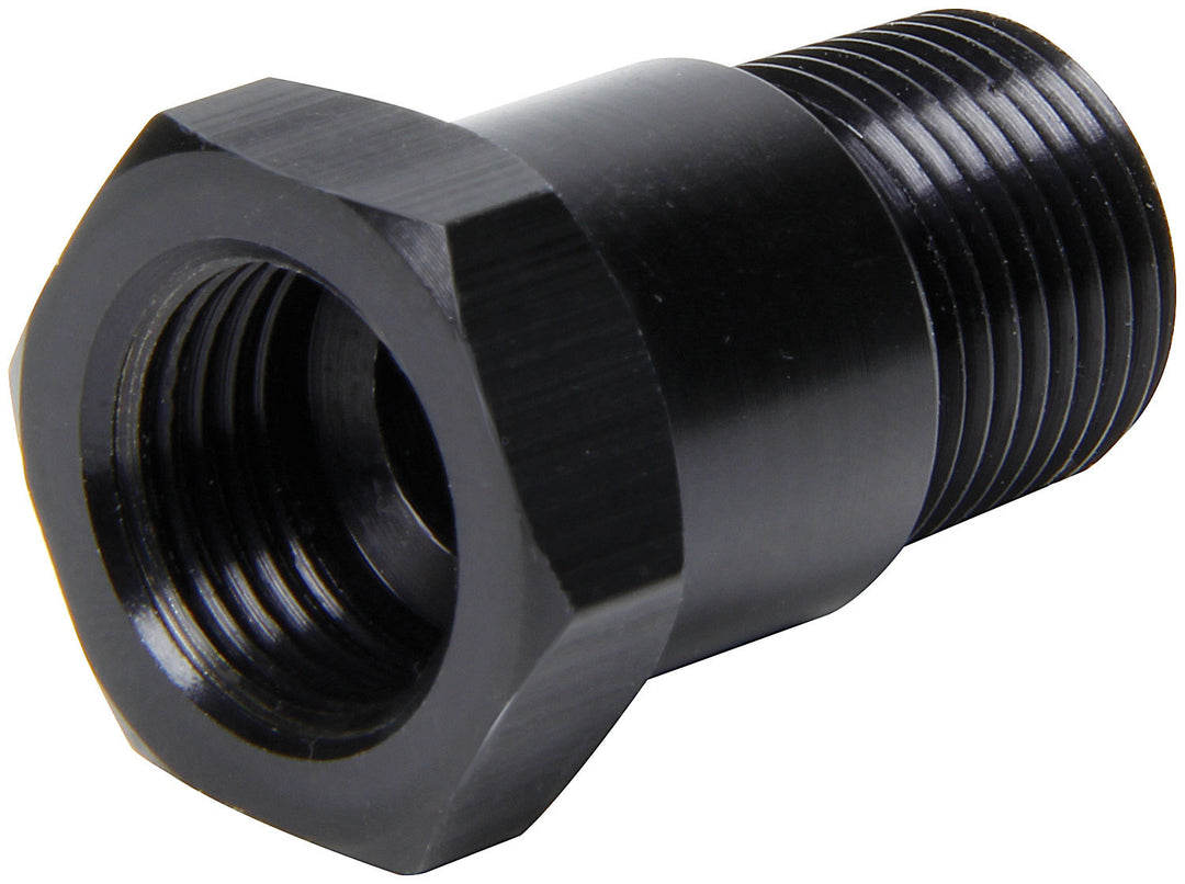 Allstar Fitting Adapter Straight 5/8"-18 Female to 3/8" NPT Male Aluminum Black Anodized ALL50203