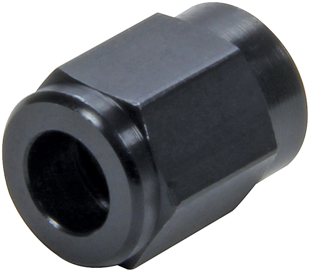 Allstar Fitting Tube Nut 3 AN 3/16" Tube Aluminum Black Anodized Pair ALL50320