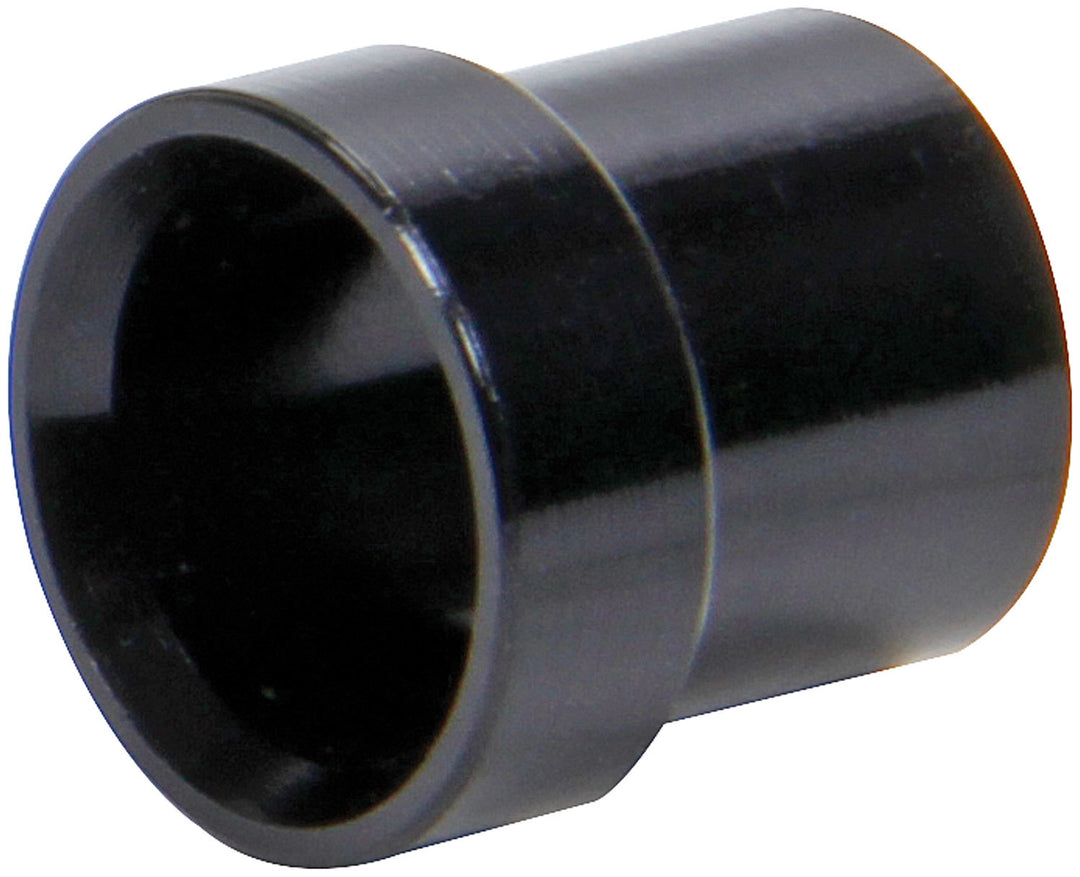 Allstar Fitting Tube Sleeve 6 AN 3/8" Tube Aluminum Black Anodized Pair ALL50332