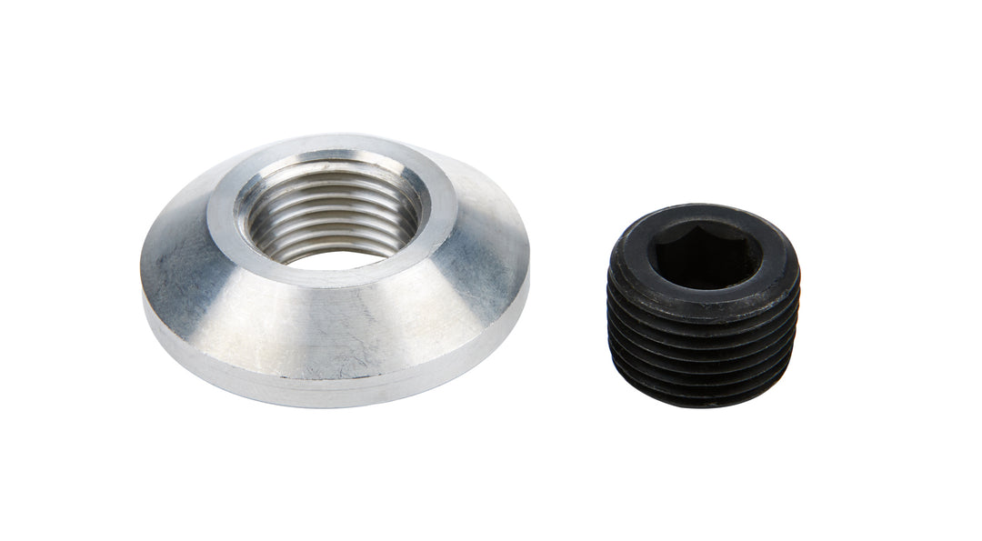 Allstar Bung and Plug Kit Weld-On 3/8" NPT Plug Aluminum Natural Kit ALL50732