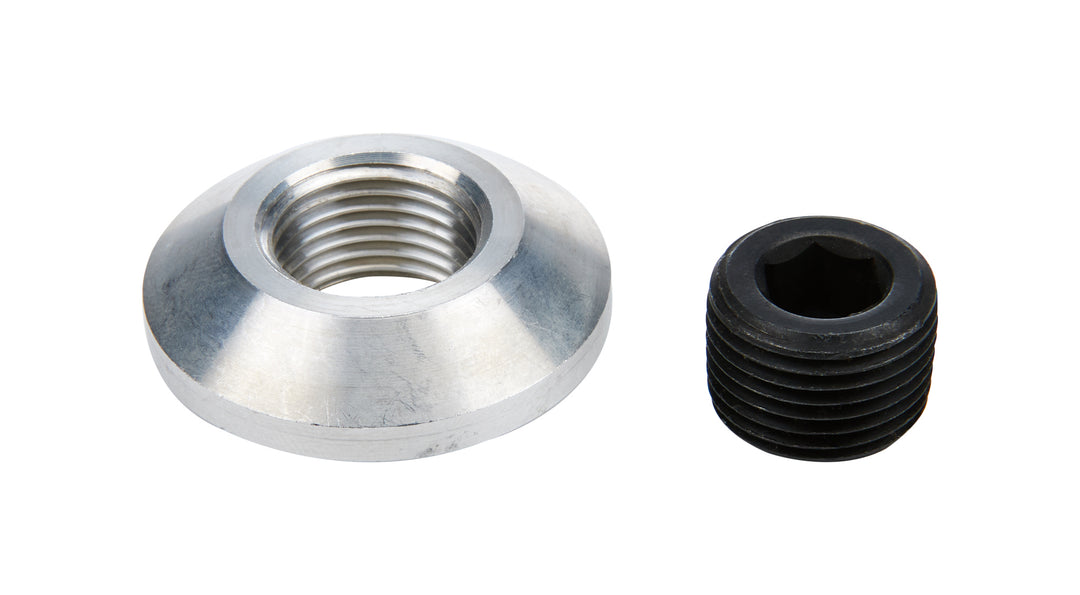Allstar Bung and Plug Kit Weld-On 1/2" NPT Plug Aluminum Natural Kit ALL50734