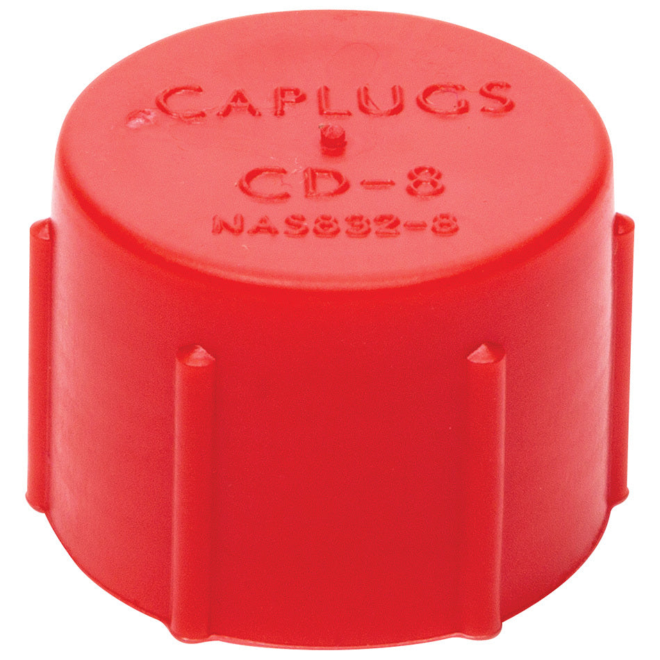 Allstar AN Dust Cap 8 AN Plastic Red Set of 20 ALL50804