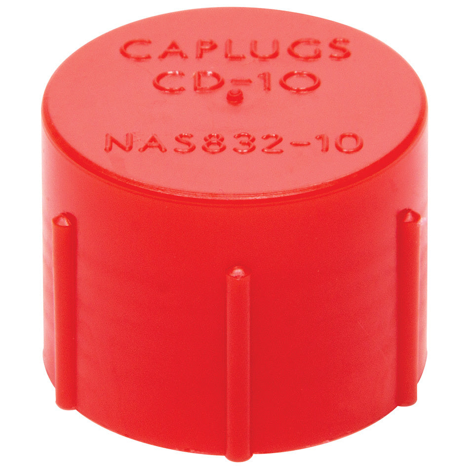 Allstar AN Dust Cap 10 AN Plastic Red Set of 10 ALL50805