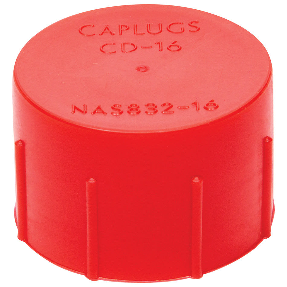 Allstar AN Dust Cap 16 AN Plastic Red Set of 10 ALL50807