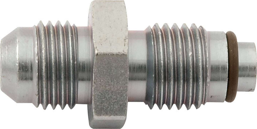 Allstar Fitting Fuel Injection Straight 6 AN Male to 14 mm x 1.50 Male O-Ring Steel Return GM ALL50950