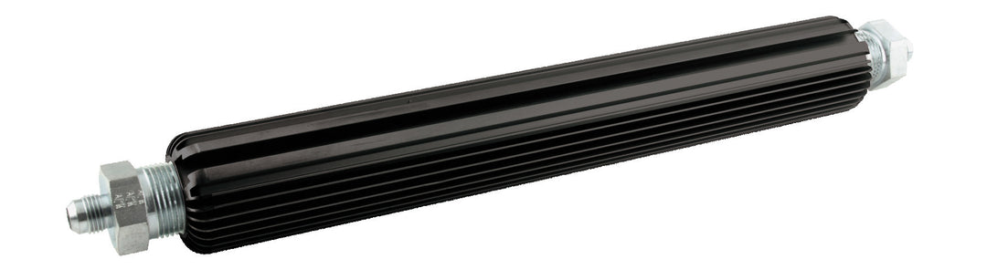 Allstar Fluid Cooler 12 x 1.75" Heat Sink 3/4" NPT Female Inlet / Outlet 6 AN Male Adapter ALL52102