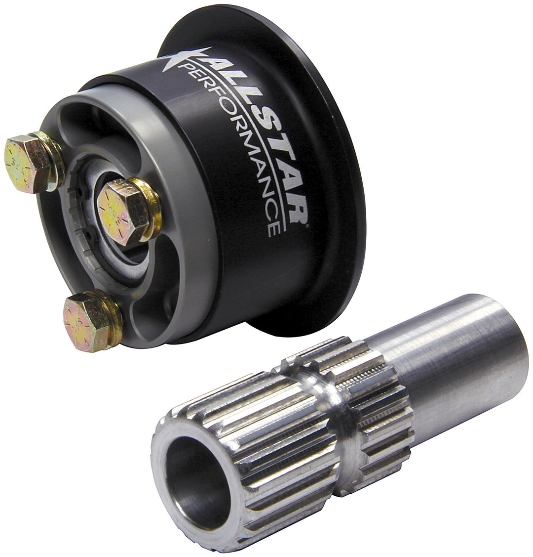 Allstar Steering Wheel Quick Release 360 Degree Release SFI 42.1 Spline Aluminum Black Kit ALL52304