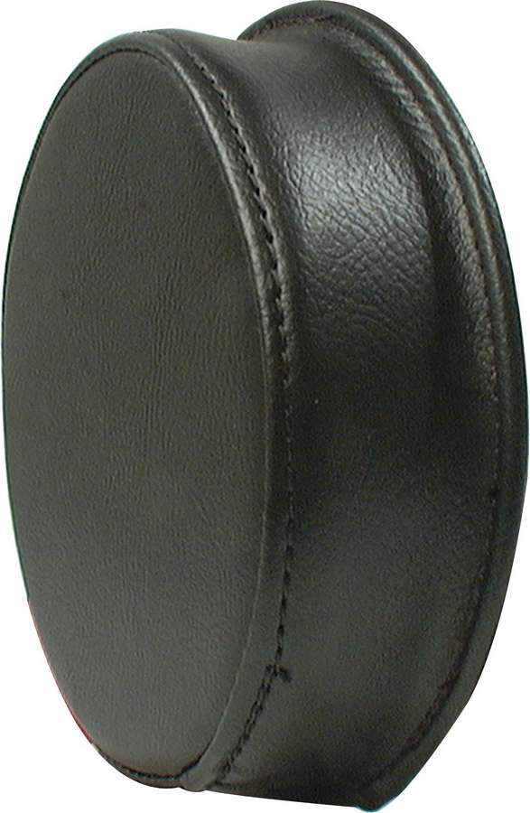 Allstar Steering Wheel Pad 5.75" OD 2" Thick Round Hook and Loop Attachment Vinyl Black ALL52320