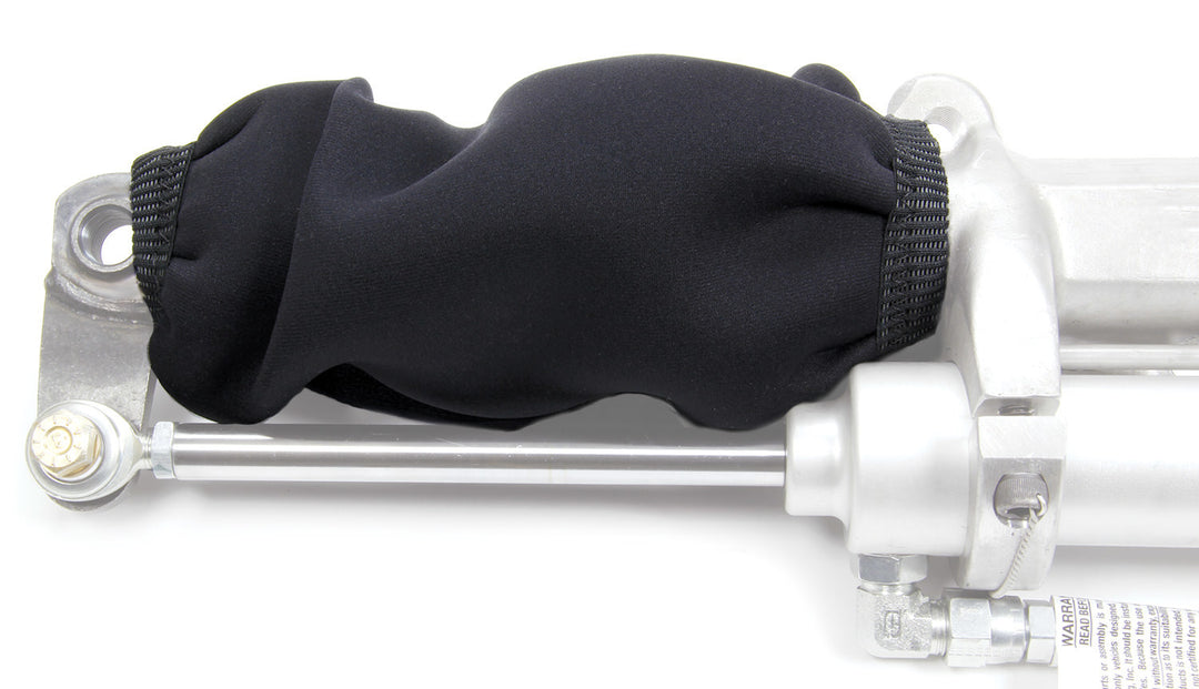 Allstar Steering Rack Cover Hook and Loop Attachment 10" Polyester Black ALL52345