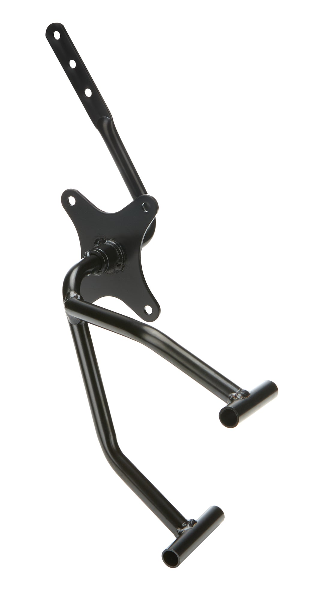 Allstar Pedal Assembly Gas Straight Foot Box Mount Tubular Steel Black Powdercoat Universal ALL54100