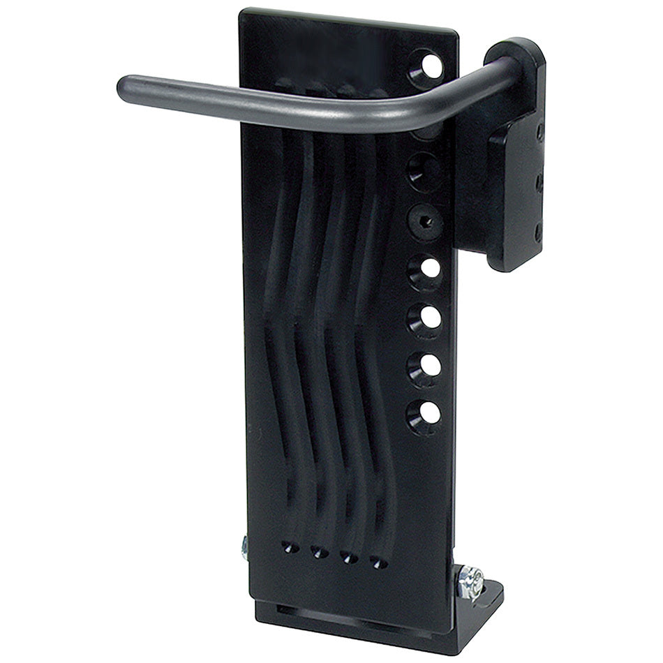 Allstar Pedal Assembly Gas Floor Mount Adjustable Aluminum Black Anodized ALL54104