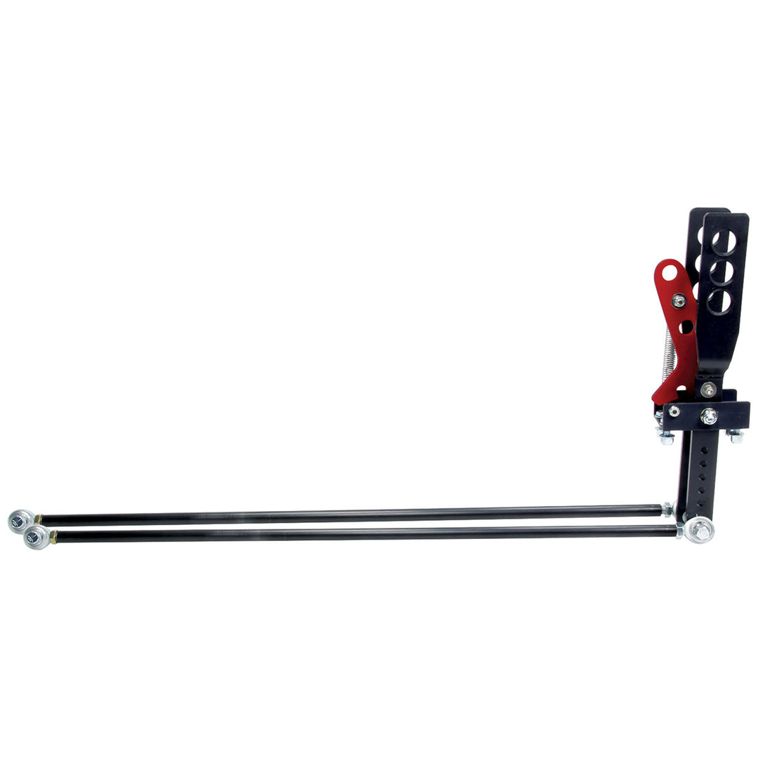 Allstar Shifter Assembly 2 Lever Locking Floor Mount Aluminum Black Anodized Universal Kit ALL54125