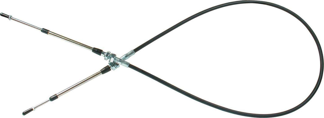 Allstar Shifter / Throttle Cable 60" 3" Stroke 10-32 Cable Thread 7/16" Mounting Thread Steel ALL54145