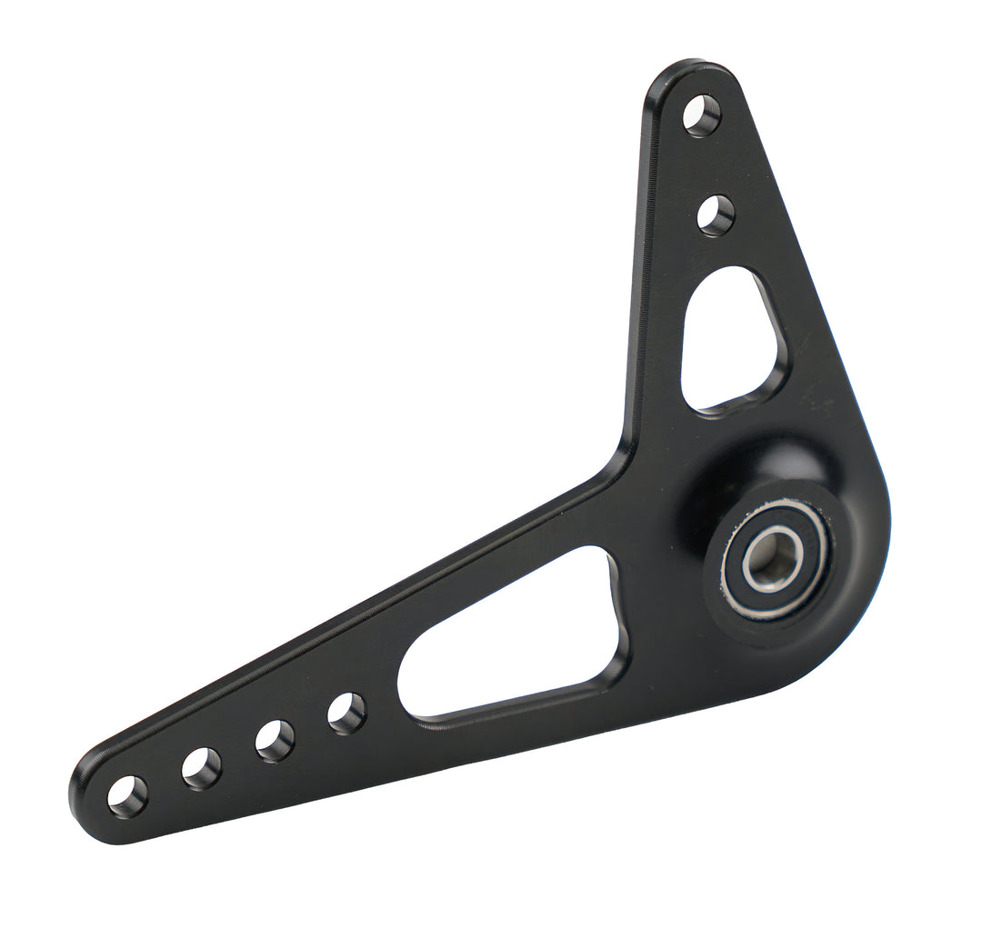 Allstar Bell Crank 1/4" Center Hole Aluminum Black Anodized Throttle Linkages ALL54152