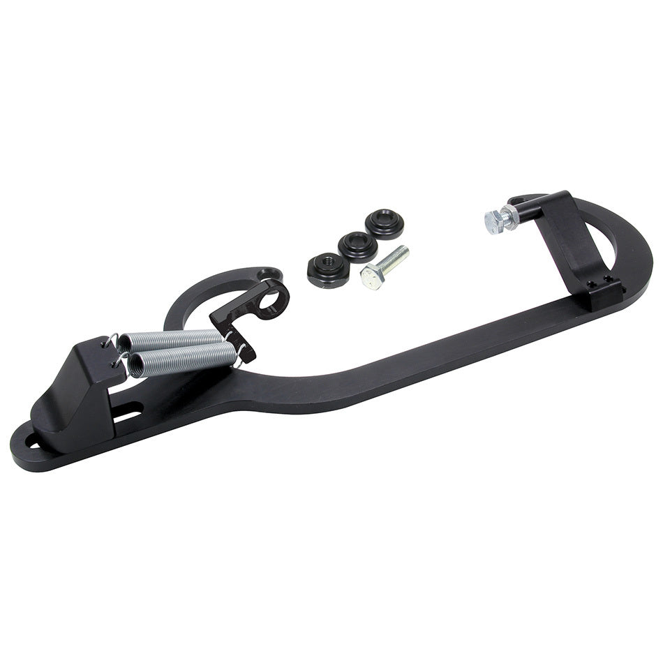Allstar Throttle Return Spring Bracket Integrated Throttle Stop Steel Black Universal ALL54185