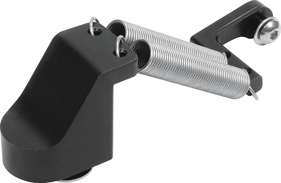 Allstar Return Spring Kit Aluminum Black Anodized Allstar Throttle Bracket Dominator Kit ALL54197