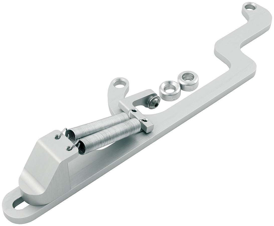 Allstar Throttle Return Spring Kit Carb Mount Dual Springs Aluminum Clear Anodized Dominator Kit ALL54201