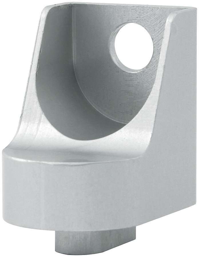 Allstar Throttle Bracket End Aluminum Clear Anodized Lokar Cable Allstar Throttle Cable Brackets ALL54264