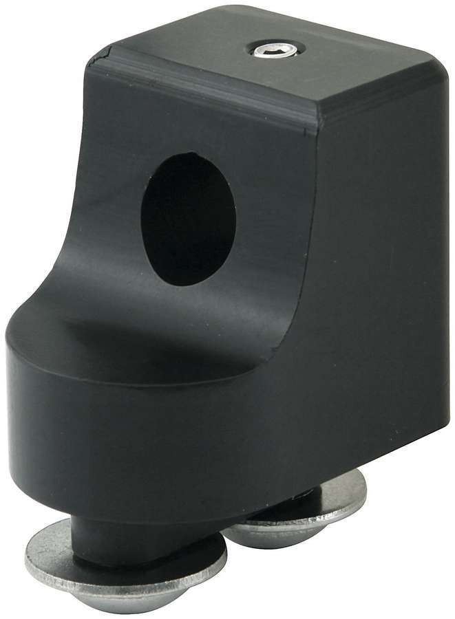 Allstar Throttle Bracket End Aluminum Black Anodized Morse Cable Allstar Throttle Cable Brackets ALL54269