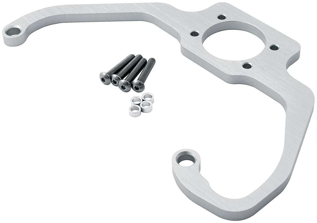 Allstar Fuel Pressure Regulator Bracket Single Regulator Aluminum Aeromotive Regulator Square ALL54280