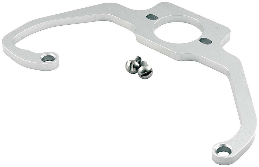 Allstar Fuel Pressure Regulator Bracket Single Regulator Aluminum Holley Regulator Square Bore ALL54284