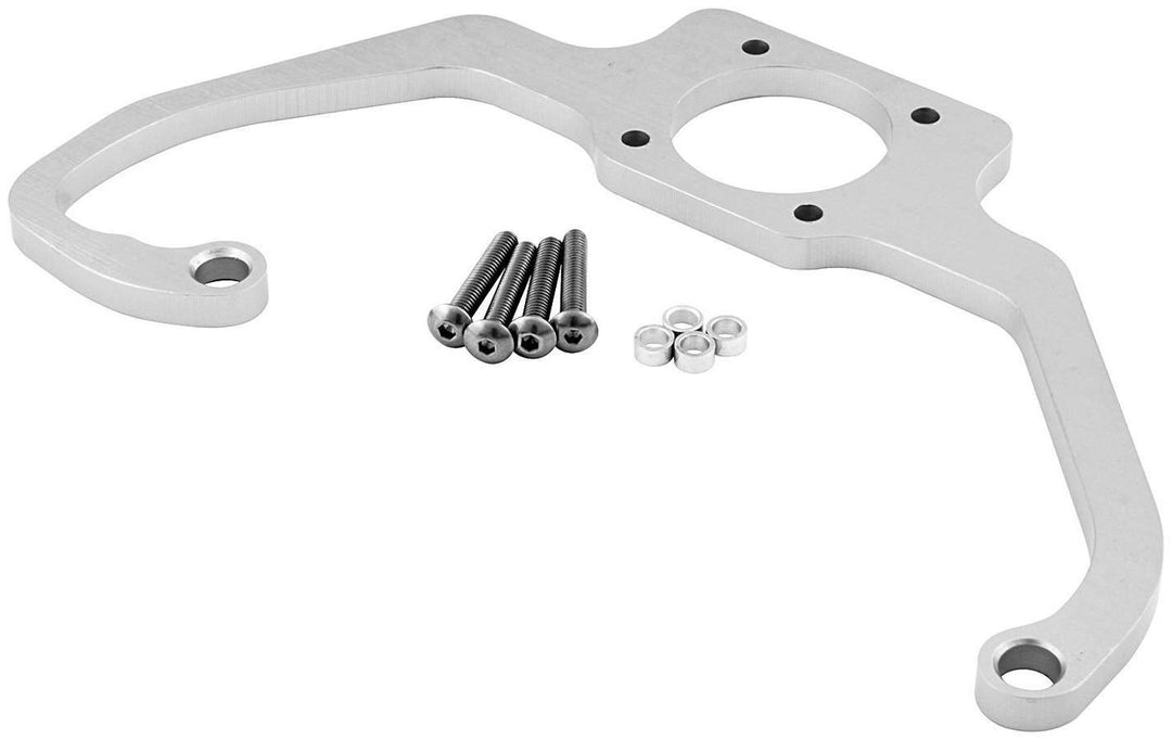 Allstar Fuel Pressure Regulator Bracket Single Regulator Aluminum Magnafuel Regulator Square ALL54288
