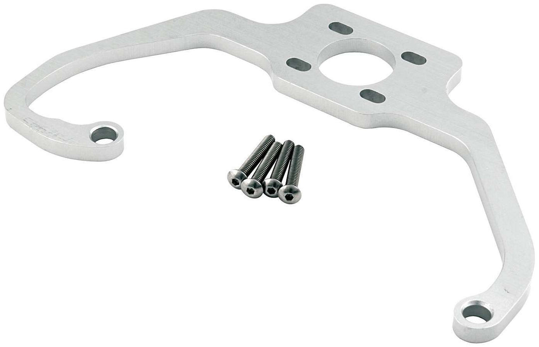 Allstar Fuel Pressure Regulator Bracket Single Regulator Aluminum Mallory Regulator Square Bore ALL54292