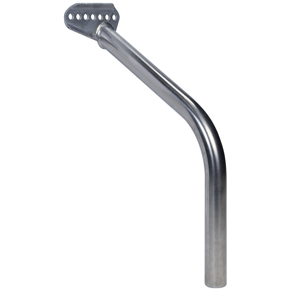 Allstar Wing Post Front Bent 13.5" 1" OD Passenger Side Sideboard Steel Chrome Sprint Car ALL55111