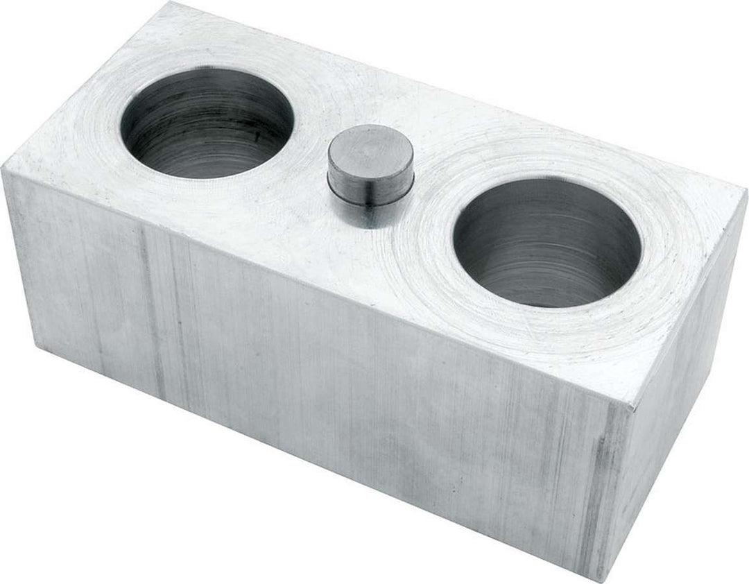 Allstar Leaf Spring Block 2" Height 2.5" Width 5" Length 5/8" Diameter Pin Aluminum Natural ALL56063